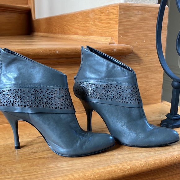 Bottines J.Vincent Chantile - Cuir Noir - Taille US 7.5 - Excellent état Occasion
